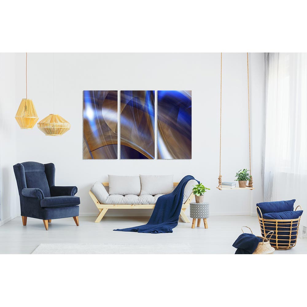 Triptych in Brown, Limited Edition - Exclusive