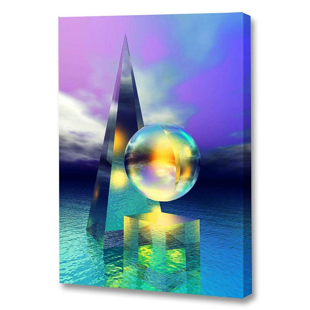 Three Forms Aqua, Limited Edition - Exclusive