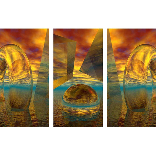 Sunset Triptych, Limited Edition - Exclusive
