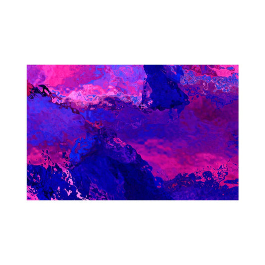 Fuchsia Abstraction, Limited Edition - Exclusive