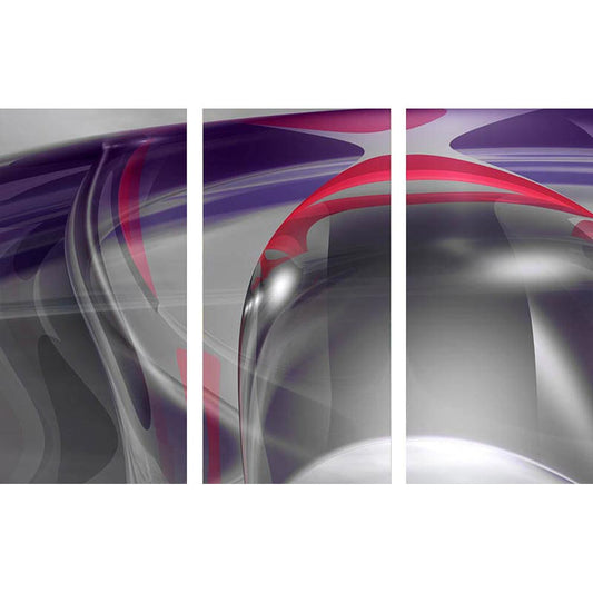 Plum Swirls Triptych, Limited Edition - Exclusive