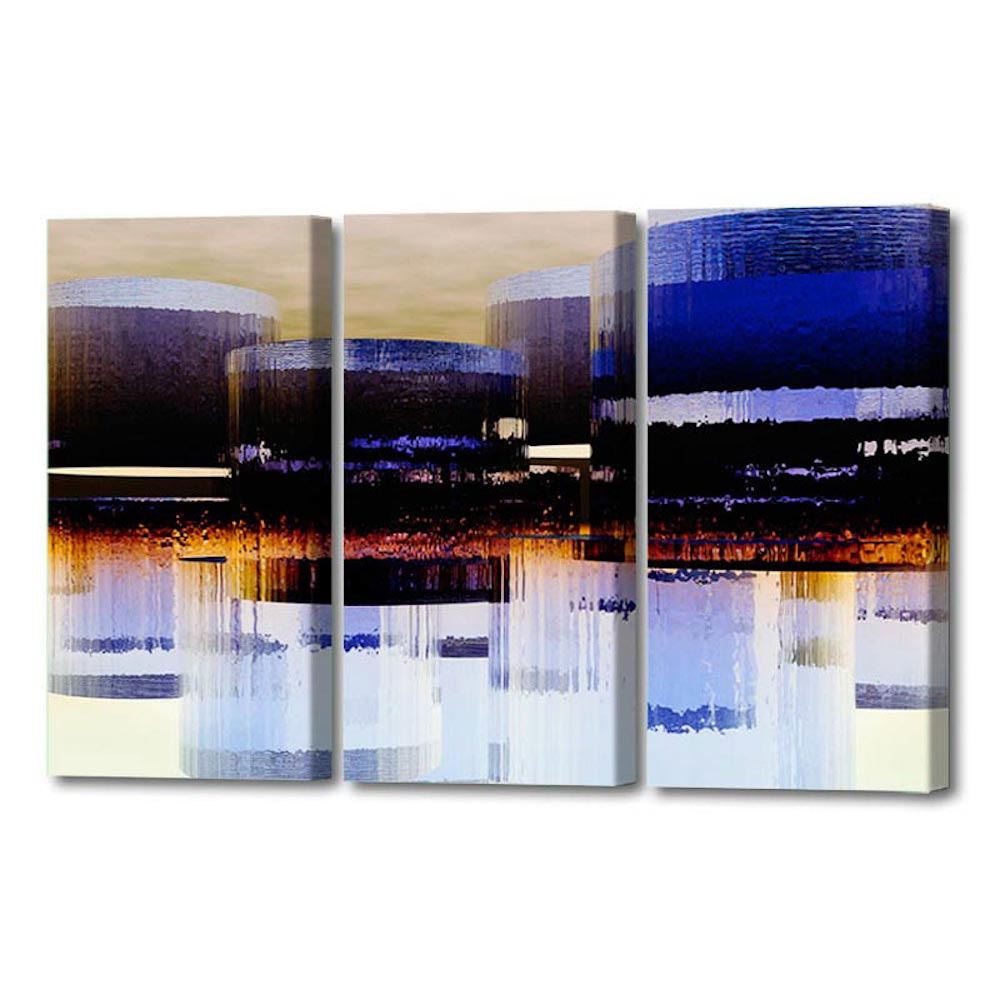Cylinder City Triptych, Limited Edition - Exclusive