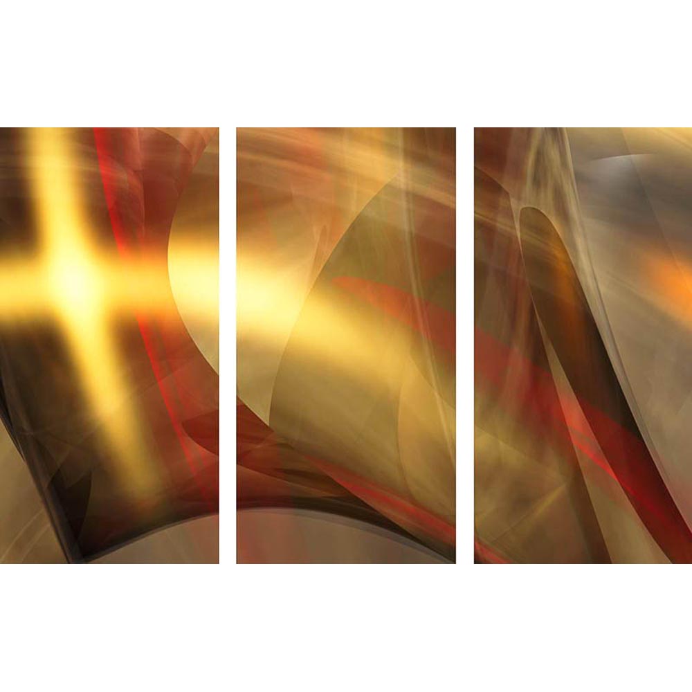 Golden Mist Triptych, Limited Edition - Exclusive