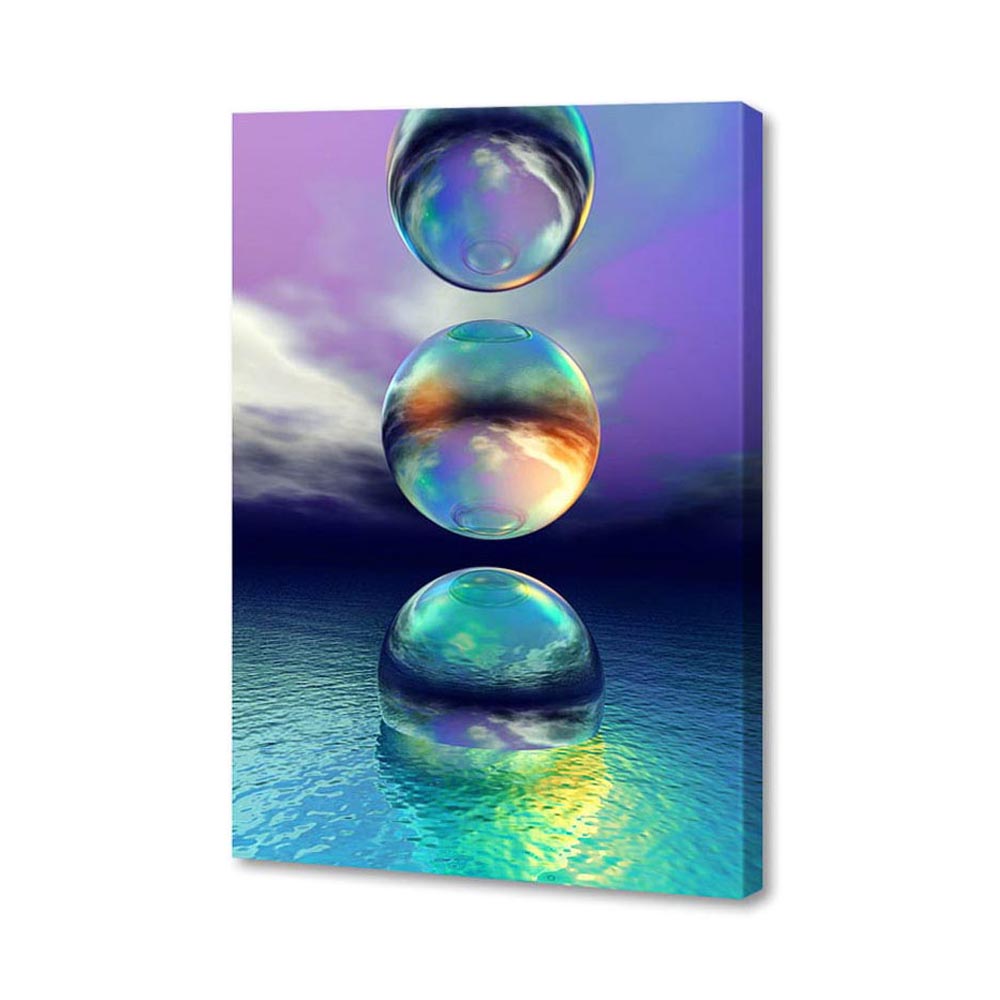 Three Spheres Aqua, Limited Edition - Exclusive