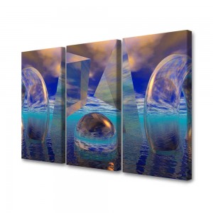 Aqua Triptych