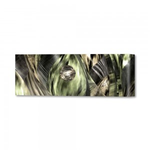 Abstract Jungle Green