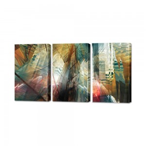 Manhattan Atrium Triptych