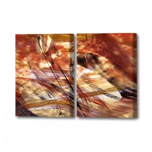 Shards of Autumn Diptych