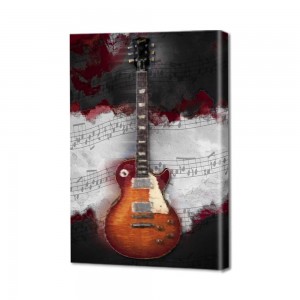 Jazz Guitar Red